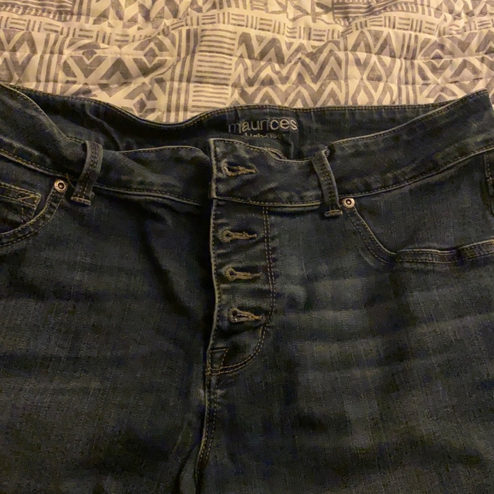 Maurices high rise skinny jeans